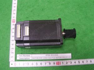 MOTOR,STEP-CONV SHUTTLE MOTOR+PULLEY_471