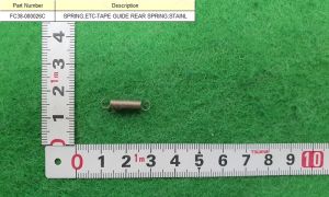 SPRING,ETC-TAPE GUIDE REAR SPRING;STAINL (10 EA)